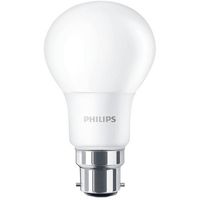 Show details for  8W LED Lamp, 2700K, 806lm, B22, Non Dimmable, Frosted, CorePro  Range