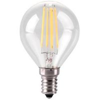 Show details for  4W Traditional LED Filament Golf Lamp, 2700K, E14