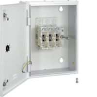 Show details for  100A TPN Enclosed Fuse Combination Switch, 400mm x 375mm x 375mm