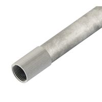 Show details for  Conduit Tube, 20mm, 3.75m, Steel, Class 4 Hot Dipped Galvanised