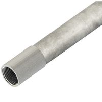 Show details for  Conduit Tube, 25mm, 3.75m, Steel, Class 4 Hot Dipped Galvanised