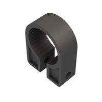 Show details for  Cable Cleat, 12.7mm, LDPE, Black
