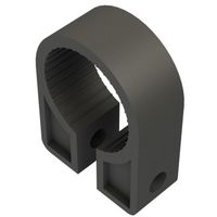 Show details for  Cable Cleat, 17.8mm, LDPE, Black