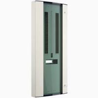 Show details for  125A TP+N Distribution Board with Glazed Door, 18 Way, Invicta Range