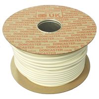 Show details for  3095Y Heat Resistant Flexible Cable, 1.5mm², 5 Core, PVC, White (5m Coil)
