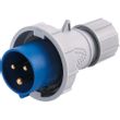 Show details for  IP67 Industrial Plug, 16A, 2P+E, 240V, Blue