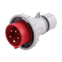 Show details for  IP67 Industrial Plug, 16A, 3P+N+E, 415V, Red