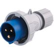 Show details for  IP67 Industrial Plug, 32A, 2P+E, 240V, Blue