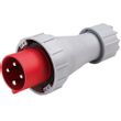 Show details for  IP67 Industrial Plug, 63A, 3P+E, 415V, Red