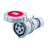 Show details for  IP67 Industrial Connector, 32A, 3P+N+E, 415V, Red