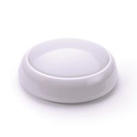 Show details for  Pacific 15W LED Decorative Round Bulkhead with Emergency Sensor, 4000K, 1200lm, IP65, White
