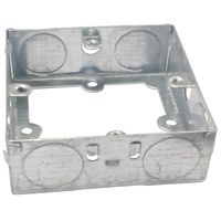 Show details for  1 Gang Metal Switch & Socket Extension Box (25mm)