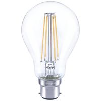 Show details for  7.3W Omni Filament GLS Lamp, 2700K, 806lm, B22, Clear, Dimmable