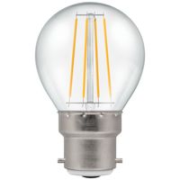 Show details for  LED Filament Round Clear Dimmable 5W 240V 2700k ES-E27