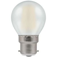 Show details for  LED Filament Round Pearl Dimmable 5W 240V 2700k BC-B22d