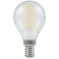Show details for  LED Filament Round Pearl Dimmable 5w 240V 2700k SES-E14