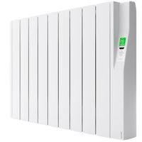 Show details for  990W Oil Filled Electric Radiator with Smart Timer, 9 Elements, 830 x 575mm, White, Sygma Series