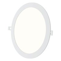 Show details for  Panel Light Recessed Round 24Watt 3000K 1850Lm 280mm Cutout - White