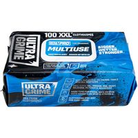 Show details for  UltraGrime Pro Multiuse Clothwipes, 380mm x 250mm [100 Wipes]