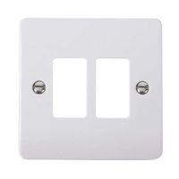 Show details for  2 Gang GridPro® Frontplate