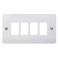 Show details for  4 Gang GridPro® Frontplate
