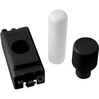 Show details for  Dimmer Mounting Kit, 1 Module, Black, Black Trim, GridPro Range