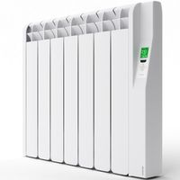 Show details for  770W Electric Radiator with Smart Timer, 7 Element, 580 x 670 x 118mm, 230V, Kyros Series, White