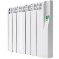 Show details for  770W Oil Filled Electric Radiator with Smart Timer, 7 Elements, 670 x 580mm, White, Kyros Series