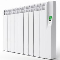 Show details for  990W Electric Radiator with Smart Timer, 9 Element, 580 x 830 x 118mm, 230V, Kyros Series, White