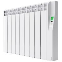 Show details for  990W Oil Filled Electric Radiator with Smart Timer, 9 Elements, 830 x 580mm, White, Kyros Series