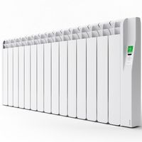 Show details for  1600W Electric Radiator with Smart Timer, 15 Element, 580 x 1310 x 118mm, 230V, Kyros Series, White