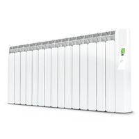 Show details for  1600W Electric Radiator with Smart Timer, 15 Element, 580 x 1330 x 98mm, 230V, Kyros Series, White