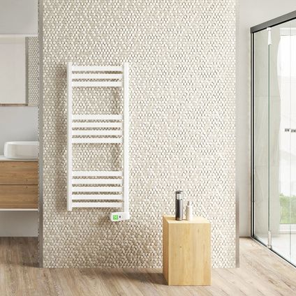 KTI030SEB3 Rointe 300W Electric Towel Rail with Smart Timer, 900 x 500 x  30mm, 230V, Kyros Series, White | YESSS Electrical