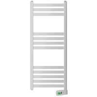 Show details for  500W Oil Filled Electric Towel Rail with Smart Timer, 500 x 1300mm, White, Kyros Series