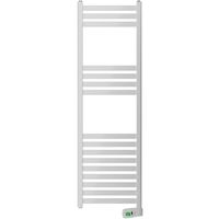 Show details for  750W Oil Filled Electric Towel Rail with Smart Timer, 500 x 1700mm, White, Kyros Series