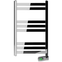Show details for  300W Oil Filled Electric Towel Rail with Smart Timer, 500 x 900mm, Chrome, Kyros Series