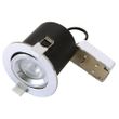 Show details for  Fire Rated Downlight Tilt GU10 IP20 Chrome (Lamp Not Included)