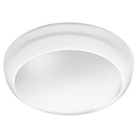 Show details for  Ceiling Wall Light LED 14W 4000K 1100Lm White Body Opal Diffuser IP65