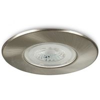 Show details for  H2 Lite Dimmable Fire Rated Downlight, 4.4W, 440lm, 3000K, IP65, Brushed Steel