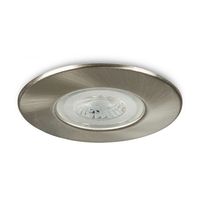 Show details for  H2 Lite Dimmable Fire Rated Downlight, 4.4W, 440lm, 3000K, IP65, Brushed Steel