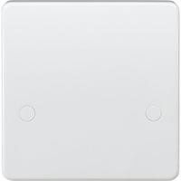 Show details for 45A Cooker Connection Unit, 1 Gang, White, Curved Edge Range
