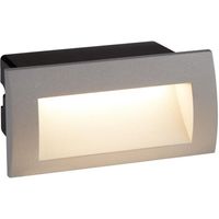 Show details for  3W LED Recessed Outdoor Light, 4000K, 130lm, Grey, Aluminium, IP65, Ankle Range