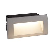 Show details for  Ankle LED Recessed Outdoor Light, 3W, 130lm, Grey Aluminium