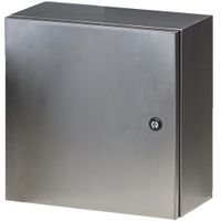 Show details for  Stainless Steel Enclosure with Backplate, 300mm x 300mm x 150mm, IP65