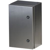 Show details for  Stainless Steel Enclosure with Backplate, 600mm x 400mm x 200mm, IP65