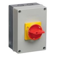 Show details for  40A Insulated Enclosed Switch Disconnector, 3 Pole + Neutral, IP65