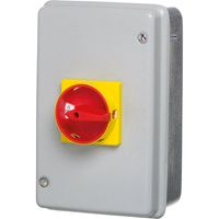 Show details for  63A 3 Pole Metal Clad Enclosed Switch-Disconnector (IP54)