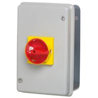 Show details for  32A 4 Pole Metal Clad Enclosed Switch-Disconnector (IP54)