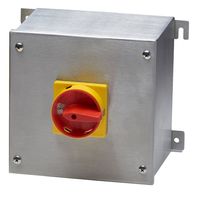 Show details for  63A Stainless Steel Enclosed Switch Disconnector, 4 Pole, IP65