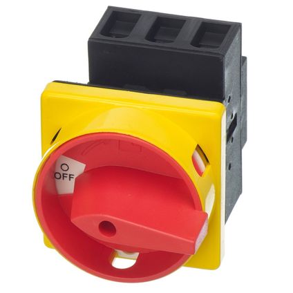 ERSPM403 Eris Industrial 40A Panel Mount Switch Disconnector, 3 Pole ...